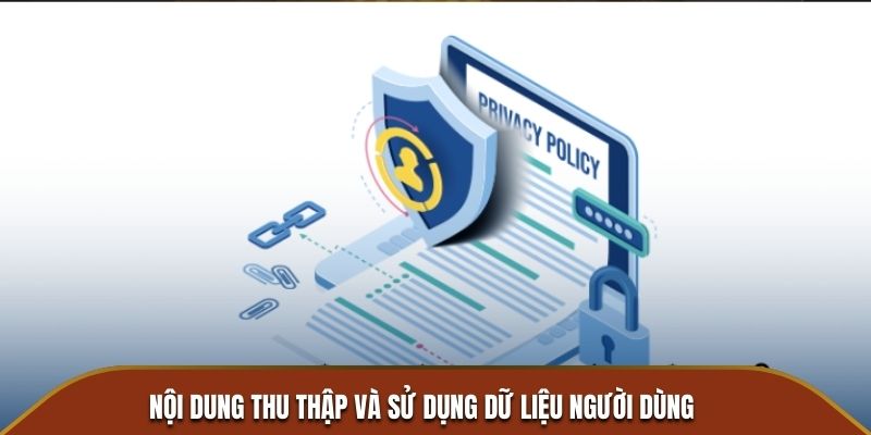 Nội dung thu thập và sử dụng dữ liệu người dùng