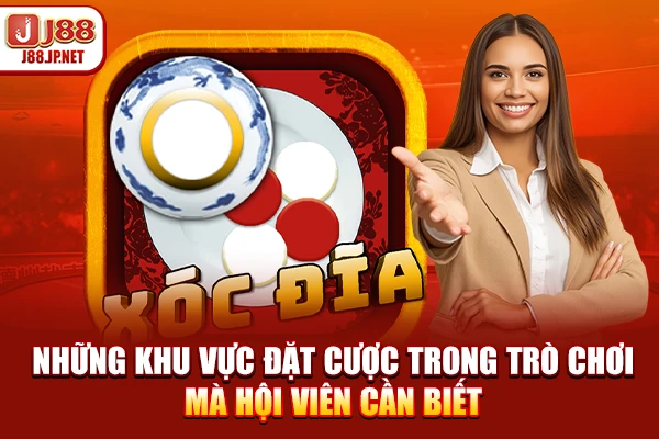 Những khu vực đặt cược trong trò chơi mà hội viên cần biết